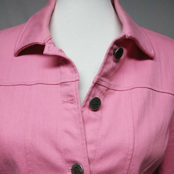 Christopher&Banks,Sale😁 M, pnk, stretch jacket. - Picture 4 of 7